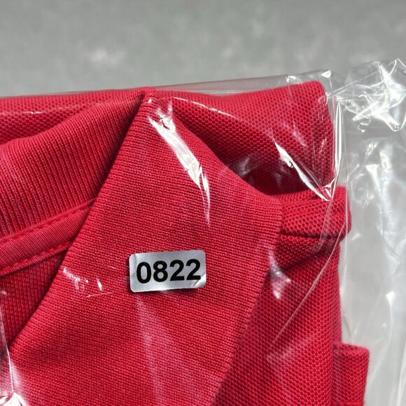 Psycho Bunny Polo Shirt Mens Size 3 Small Red Logo Embroidered Shorts Sleeve - Picture 11 of 11